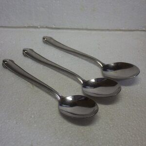 Mikasa Korea Stainless Gerald Patrick Set of 3 Tablespoons Preowned